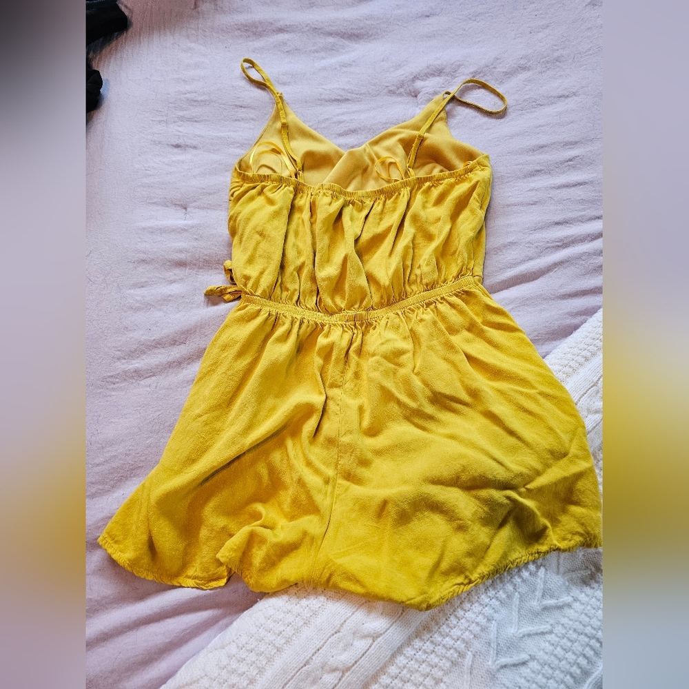 Yellow romper